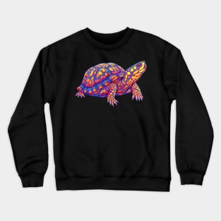 Rainbow Eastern Box Turtle Crewneck Sweatshirt